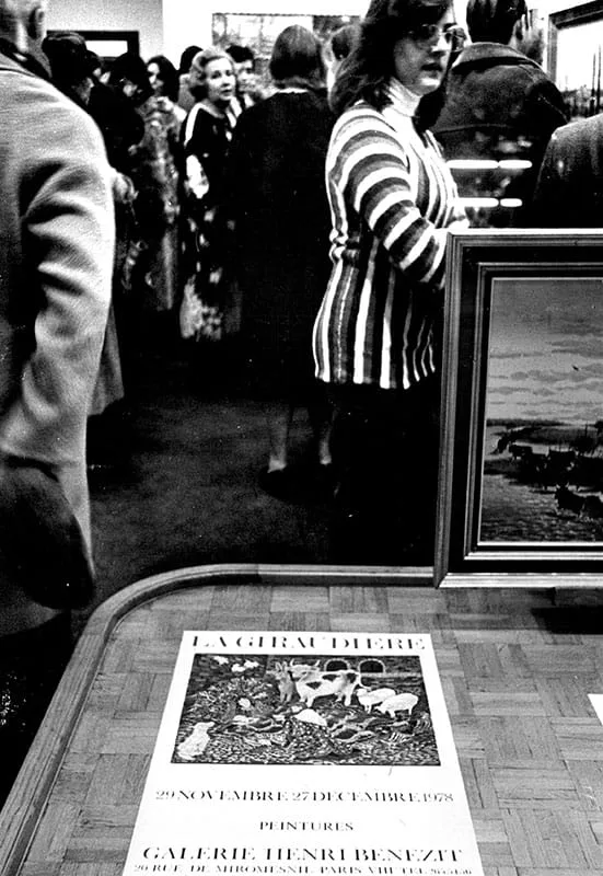 Exposition Henri Benezit - Mady de la Giraudière - 29/11/1978